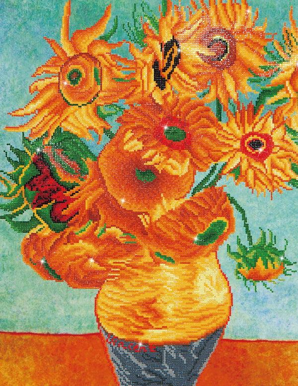 dotz Diamond Dotz Sunflowers (Van Gogh) - 22.0" x 28.0"