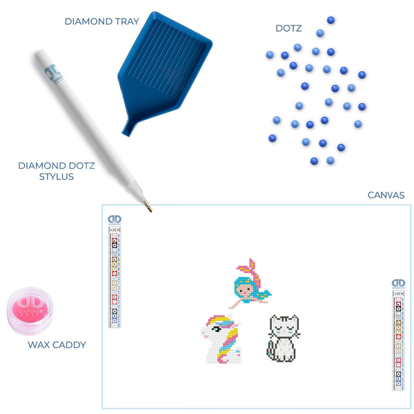 Dotz Diamond Dotz Sweet - DOTZIES Stickers Kit