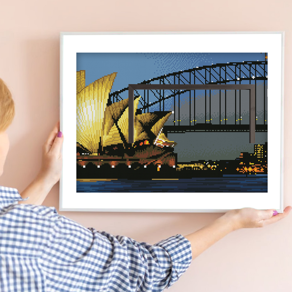 Dotz Diamond Dotz Sydney By Night - 16.0" X 20.0"