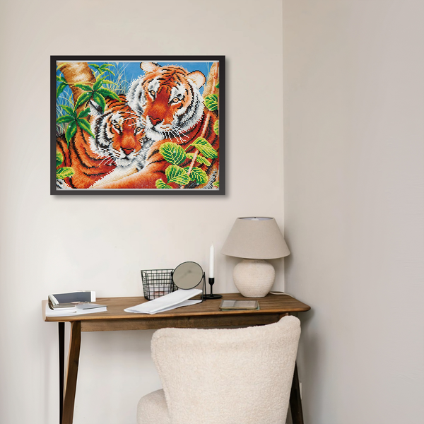 Dotz Diamond Dotz Tender Tigers - 20.5" X 14.6"