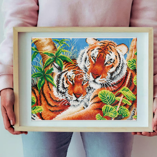 Dotz Diamond Dotz Tender Tigers - 20.5" X 14.6"