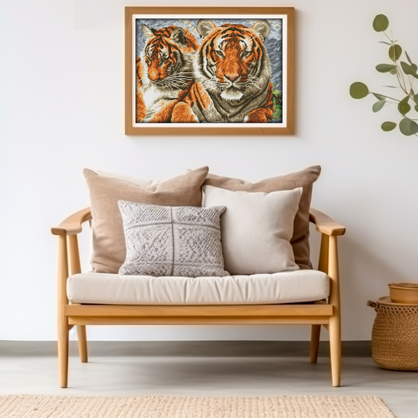 Dotz Diamond Dotz Tigers - 20.3" X 14.6"