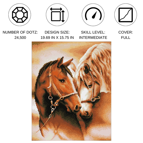 Dotz Diamond Dotz Togetherness - 15.8" X 19.7"