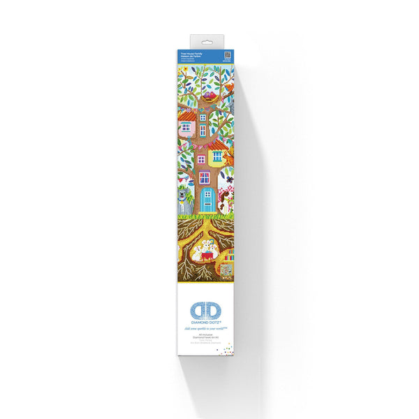 Dotz Diamond Dotz Tree House Family - 22.4" X 30.3"