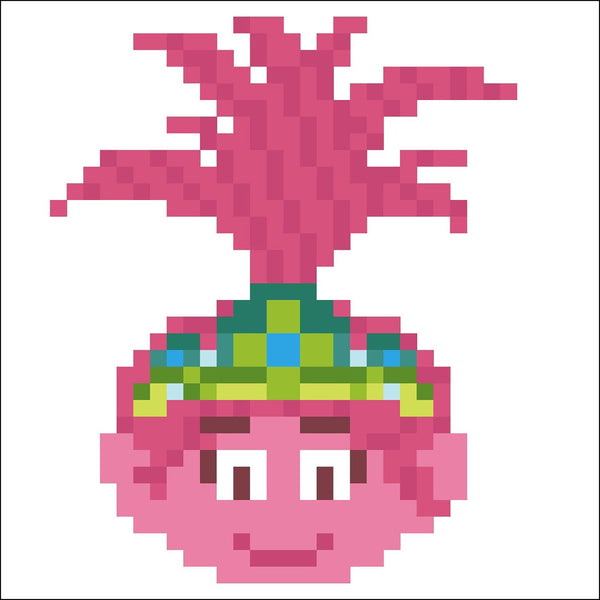 Dotz Diamond Dotz Trolls Poppy Fun - 3.9" X 3.9"