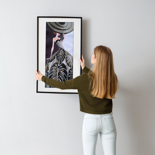 Dotz Diamond Dotz Tropical Splendor - 12.6" X 29.5"