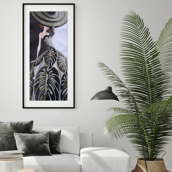 Dotz Diamond Dotz Tropical Splendor - 12.6" X 29.5"