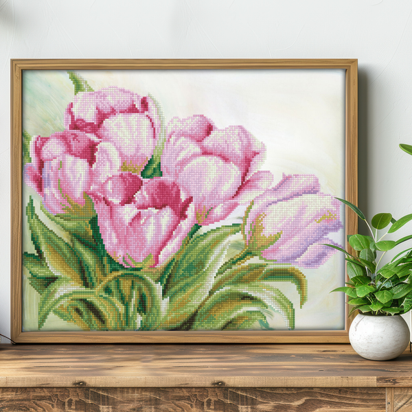 Dotz Diamond Dotz Tulip Swathe - 20.0" X 16.0"