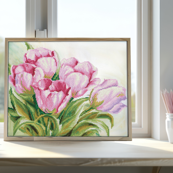 Dotz Diamond Dotz Tulip Swathe - 20.0" X 16.0"
