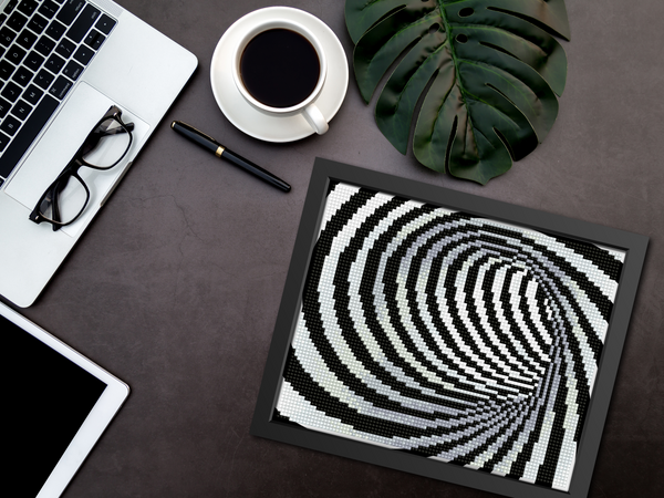 Dotz Diamond Dotz Tunnel To Unknown - 10.0" X 8.1"