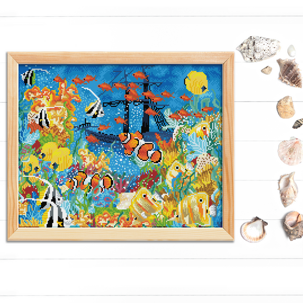 Dotz Diamond Dotz Underwater Paradise - 20.1" X 16.1"