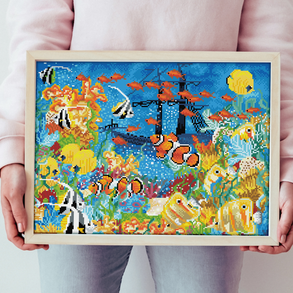 Dotz Diamond Dotz Underwater Paradise - 20.1" X 16.1"