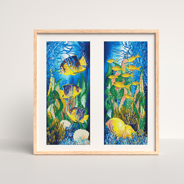 Dotz Diamond Dotz Underwater Scene - 20.1" X 20.5"