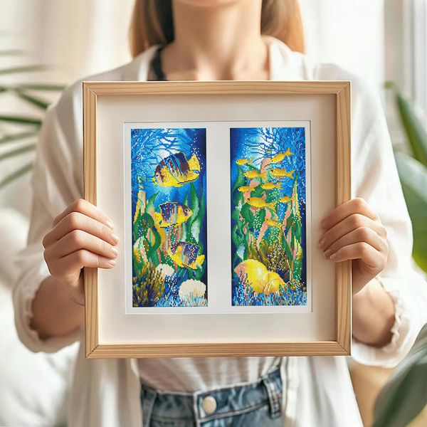 Dotz Diamond Dotz Underwater Scene - 20.1" X 20.5"