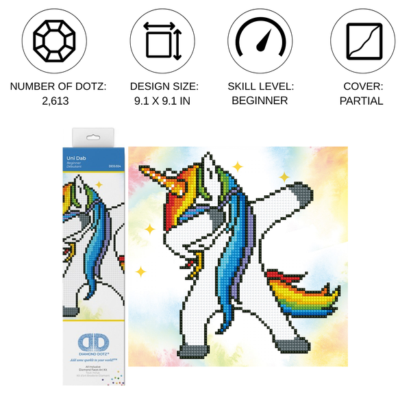 Dotz Diamond Dotz Uni Dab - 9.1" X 9.1"