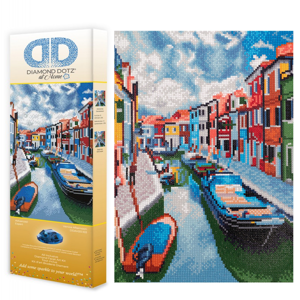 Dotz Diamond Dotz Venice Afternoon - 20.1" X 16.1"