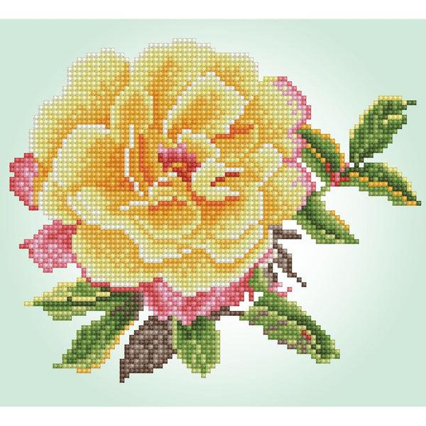 dotz Diamond Dotz Watercolour Rose - 9.8" x 9.1"