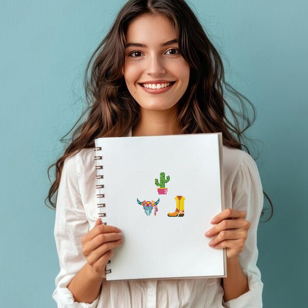 Dotz Diamond Dotz West - DOTZIES Stickers Kit