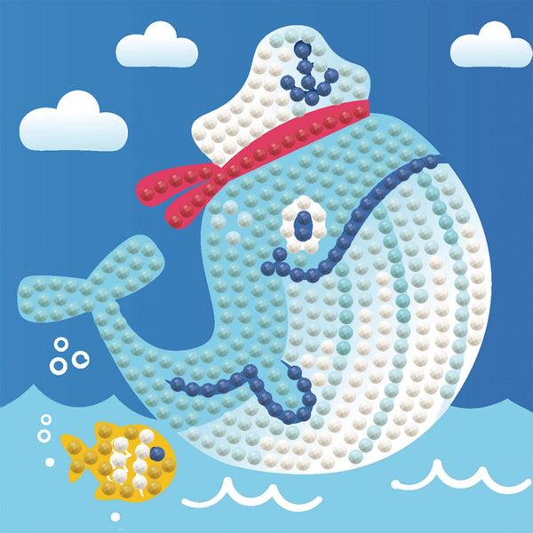 dotz Diamond Dotz Whale Song Framed Kit - 4.0" x 4.0"