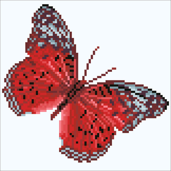 Dotz Diamond Dotz Whisper Red - 9.1" X 9.1"