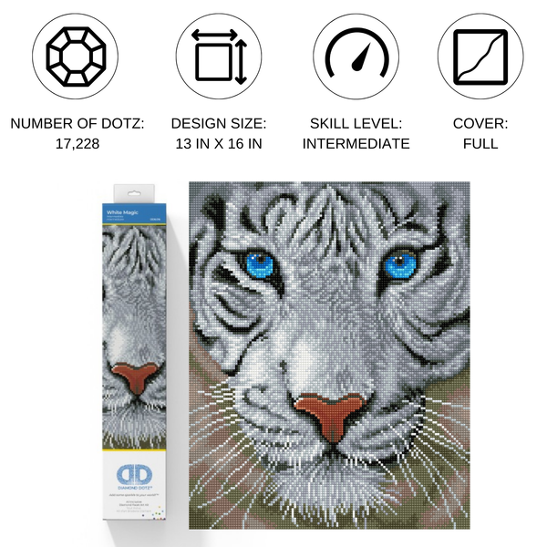 Dotz Diamond Dotz White Magic - 13.4" X 16.5"