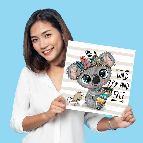 Dotz Diamond Dotz Wild & Free - 8.7" X 8.7"