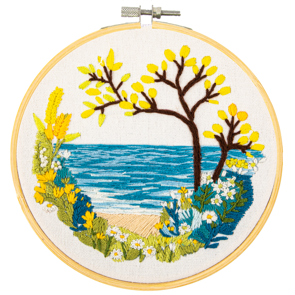 dotz Diamond Dotz Wild Ocean Embroidery Kit - 5.0"