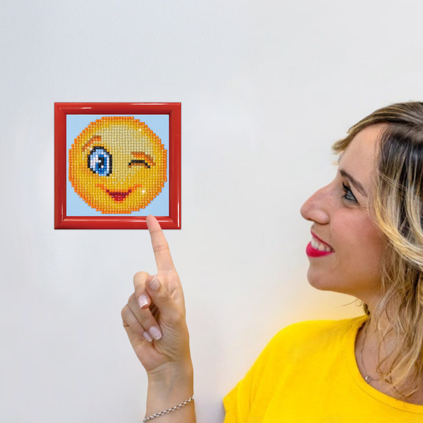 Dotz Diamond Dotz Wink Wink With Frame - 4.0" X 4.0"