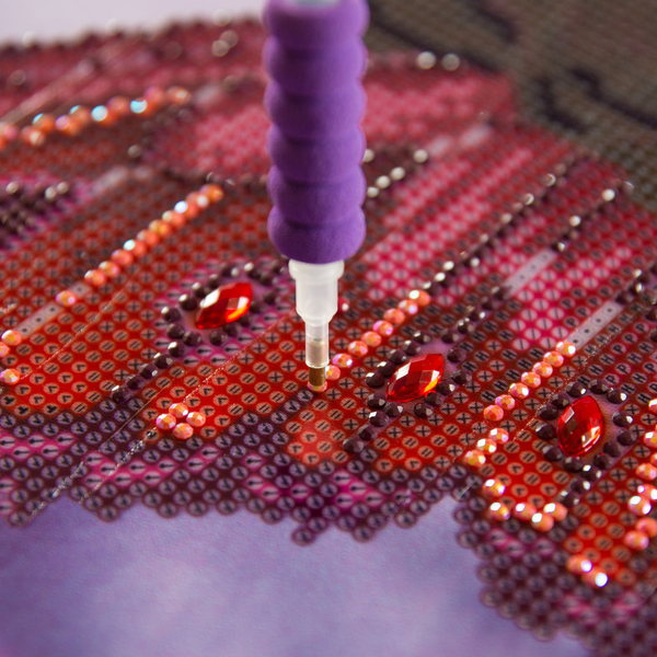 Dotz Diamond Dotz Winter Rose Fairy - 20.5" X 26.8"