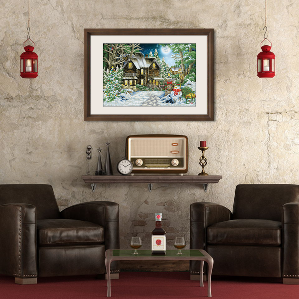 Dotz Diamond Dotz Winter Wonderland - 35.4" X 24.0"