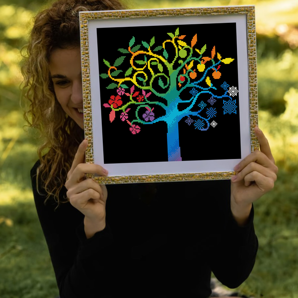 Dotz Diamond Dotz Wishing Tree - 16.1" X 16.1"