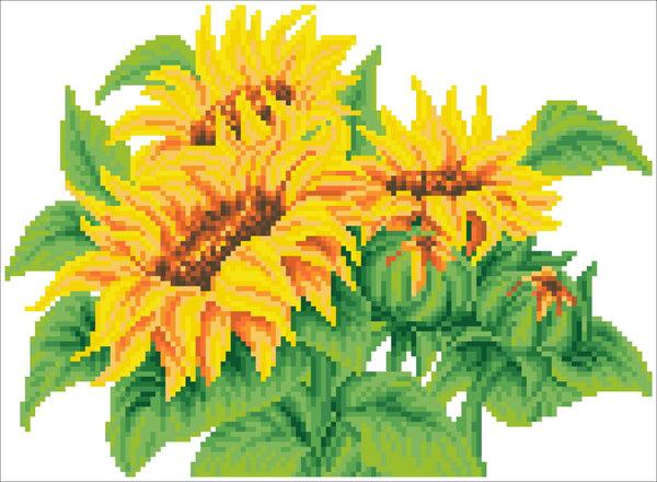 Dotz Diamond Dotz Wistful Sunflowers - 14.6" X 10.6"