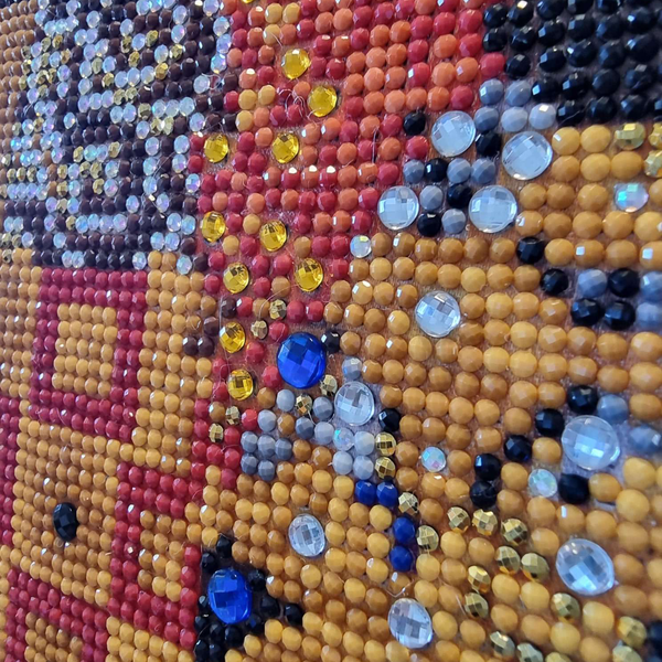 Dotz Diamond Dotz Woman In Gold - 26.4" X 35.8"