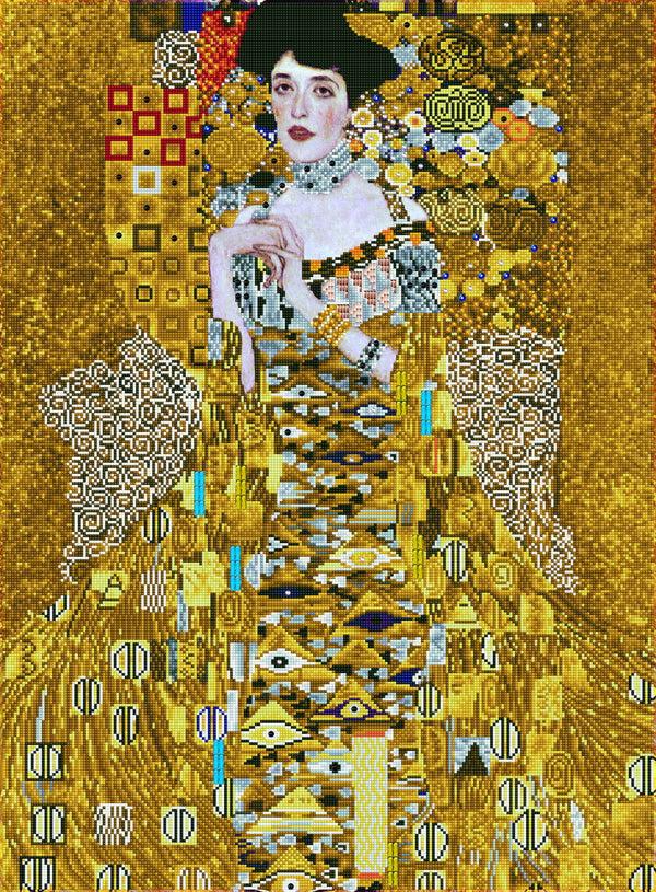 dotz Diamond Dotz Woman In Gold - 26.4" x 35.8"