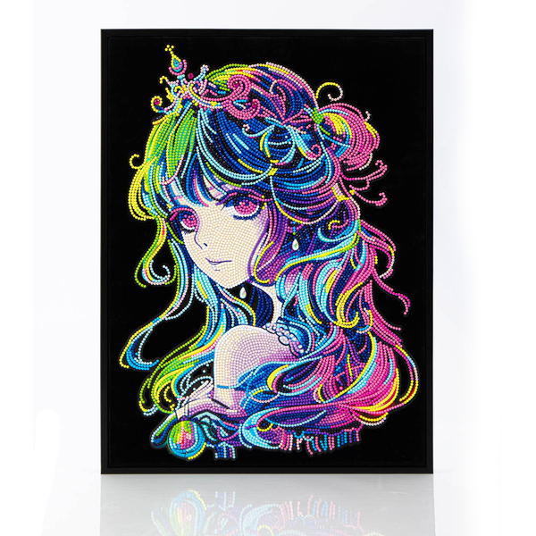 dotz Neon Anime Princess 13.98 x 17.99 in