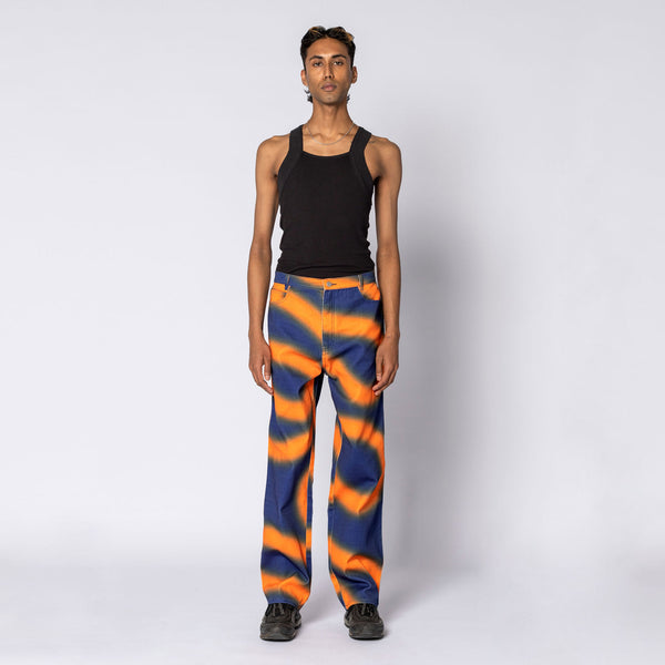 Double Rainbouu AMNESIA BLUE PARTY PANTS