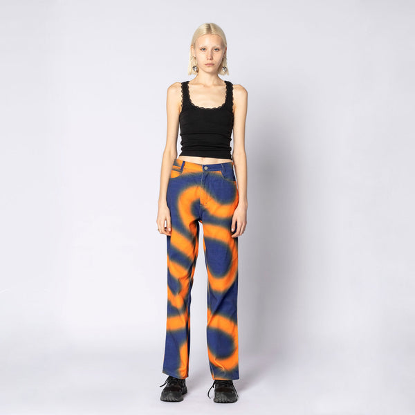 Double Rainbouu AMNESIA BLUE PARTY PANTS