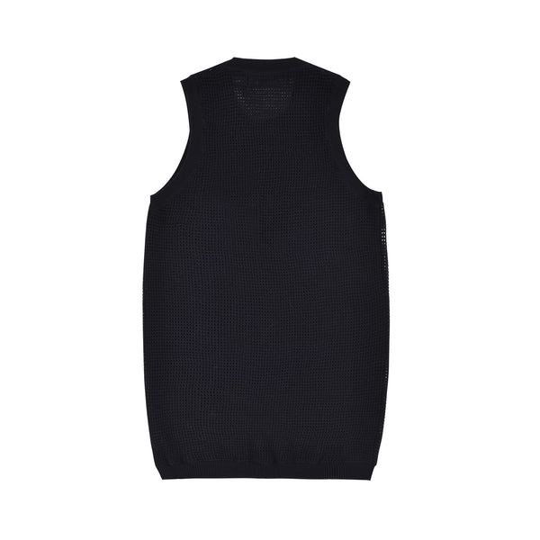 Double Rainbouu BLACK LITTLE MESH DRESS