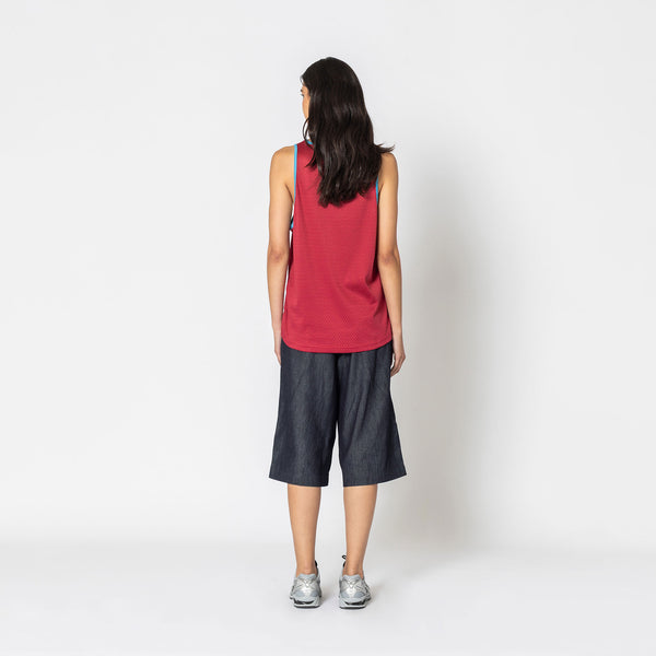 Double Rainbouu BURGUNDY ATHLETICISM SINGLET