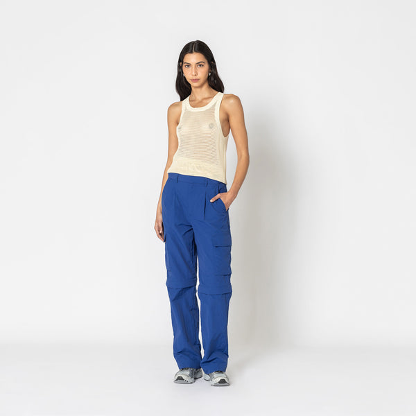 Double Rainbouu ELECTRIC BLUE CARGO ZIP PANT