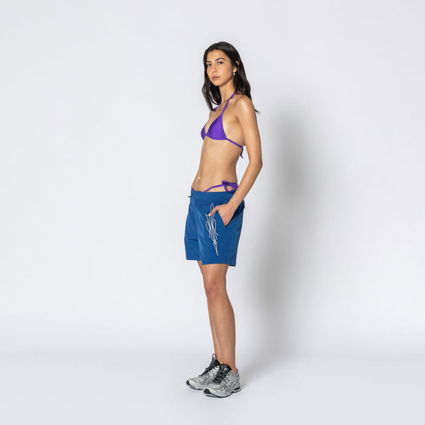 Double Rainbouu FAST GUITAR POOL SHARK SWIM SHORTS