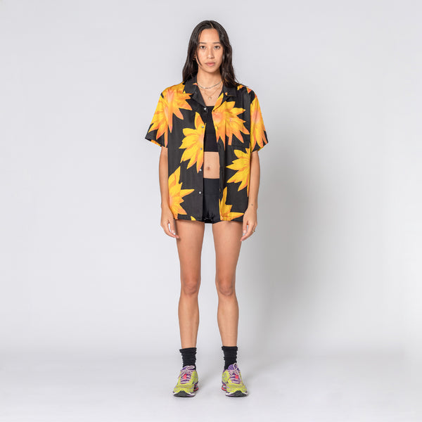 double rainbouu GOLD LOTUS HAWAIIAN SHIRT
