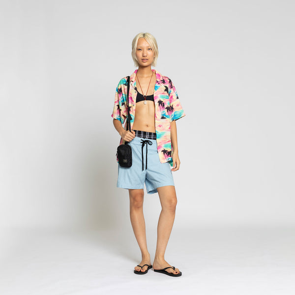 double rainbouu MALIBU SPRAY HAWAIIAN SHIRT