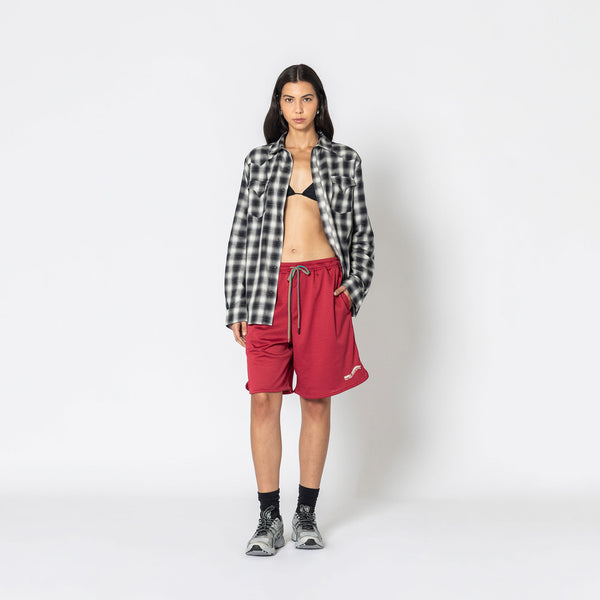 Double Rainbouu PLAID OUT WEST WORLD SHIRT