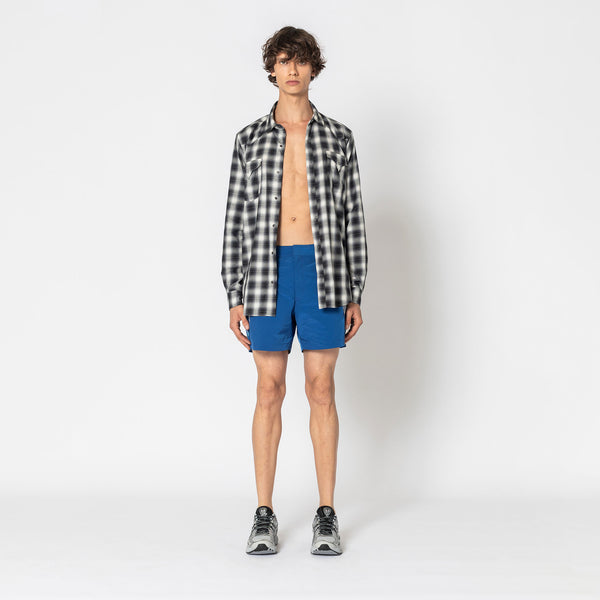 double rainbouu PLAID OUT WEST WORLD SHIRT