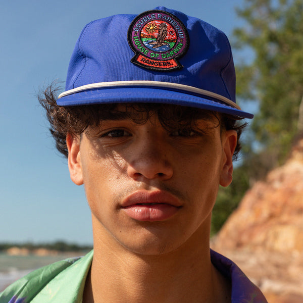 Double Rainbouu RANGERS TRUCKER CAP