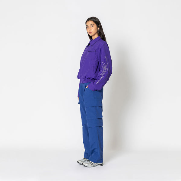 double rainbouu ROYAL PURPLE INDUSTRY CARGO JACKET