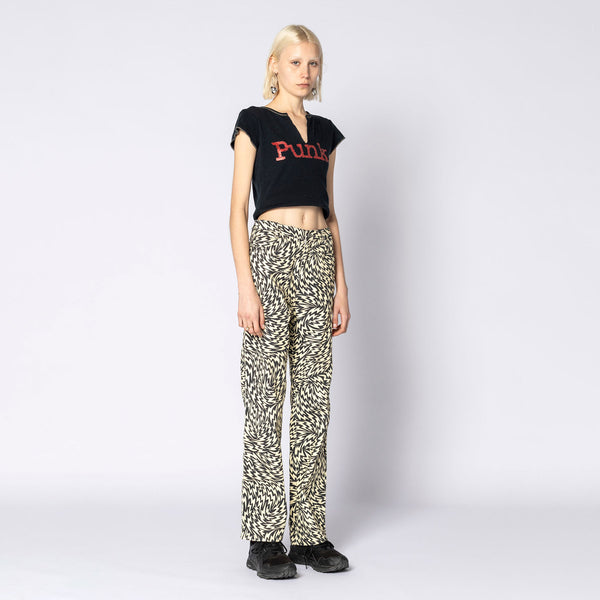 Double Rainbouu SHE'S ELECTRIC BLACK PARTY PANTS