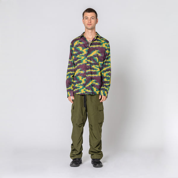 Double Rainbouu SILENT MORNING PLUM SUNDOWN SHIRT