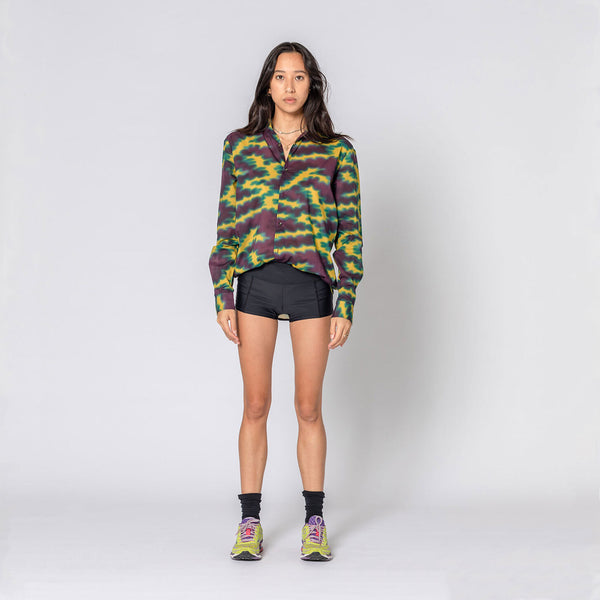 double rainbouu SILENT MORNING PLUM SUNDOWN SHIRT